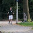 Luc voorop naar de Finish!