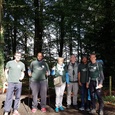 The sun WAS shining at the start!